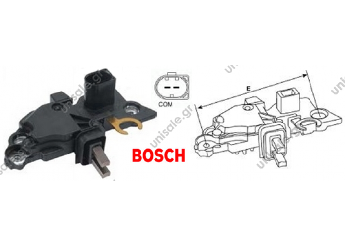31975 BOSCH Regulator BOSCH BR14H0 0124515.... [LDFM] F00M144151